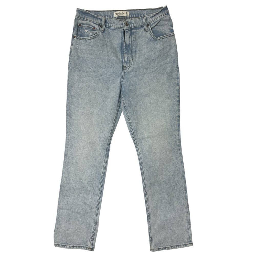 Abercrombie & Fitch The 90s Slim Straight Ultra High Rise Size 10/30